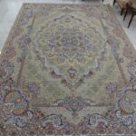 روفرشی ۹ متری رنگ نخودی طرح دیبا متوسط - Image 2