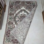 روفرشی ۱/۵ متری رنگ کرم طرح حوض نقره - Image 4