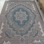 روفرشی ۹ متری رنگ طوسی طرح باغ بهشت - Image 2