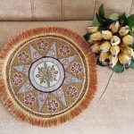 رومیزی زیرقابلمه قطر ۴۰ سانت رنگبندی متنوع - Image 3