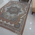 روفرشی ۳ متری رنگ کرم طرح باغ بهشت - Image 3