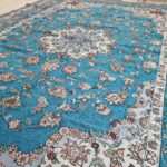 روفرشی ۶ متری رنگ آبی فیروزه طرح نایینی - Image 5