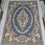 روفرشی 1.5 متری طرح حلقه رنگ طوسی