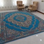 روفرشی 6 متری طرح حوض نقره رنگ آبی فیروزه