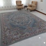 روفرشی 12 متری طرح دیبا رنگ طوسی