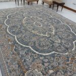 روفرشی ۶ متری رنگ طوسی طرح دریا - Image 2