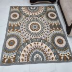 روفرشی ۳ متری رنگ طوسی طرح توپی - Image 2