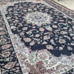 روفرشی ۶ متری رنگ سرمه ای طرح نایینی - Image 3