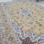 روفرشی ۱۲ متری رنگ نخودی طرح نایینی - Image 3