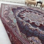 روفرشی ۱۲ متری رنگ زرشکی طرح دیبا متوسط - Image 4