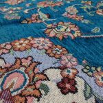 روفرشی ۳ متری رنگ آبی فیروزه طرح نایینی - Image 5