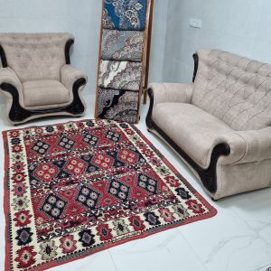 روفرشی 3 متری فوق ضخیم و سنگین طرح سنتی ایلخانی تک رنگ