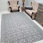 زیرسفره ۶ متری مخمل طرح فانتزی برگی - Image 2