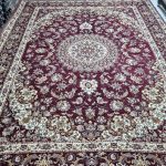 روفرشی ۶ متری رنگ زرشکی طرح سپیده - Image 2