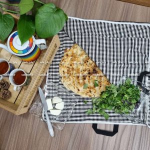 کیسه نان سه لایه زیپ دار لایه میانی مشما