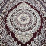 روفرشی ۱۲ متری رنگ زرشکی طرح درخشان - Image 3