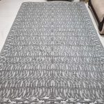 زیرسفره ۶ متری مخمل طرح فانتزی برگی - Image 9