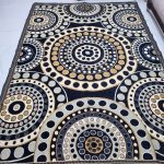 روفرشی ۶ متری رنگ سرمه ای طرح توپی - Image 2