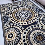 روفرشی ۶ متری رنگ سرمه ای طرح توپی - Image 3