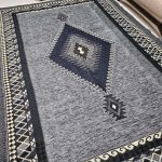 روفرشی ۶ متری رنگ طوسی-سرمه ای طرح قشقایی بختیاری - Image 3