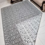 زیرسفره ۶ متری مخمل طرح فانتزی برگی - Image 10