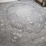 روفرشی ۱۲ متری رنگ طوسی طرح پتینه یا کهنه فرش - Image 3