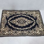 روفرشی پادری طرح حلقه دو رنگ سرمه ای مخمل دورو طرح نیک سیما کد 95