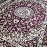 روفرشی ۶ متری رنگ زرشکی طرح سپیده - Image 3