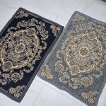 روفرشی ۱/۵ متری رنگ طوسی طرح دریا - Image 6