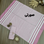 حوله دست یا دستمال تنظیف 40 در 90 خطی با رنگبندی - Image 2