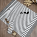 حوله دست یا دستمال تنظیف 40 در 90 خطی با رنگبندی - Image 3
