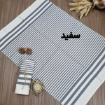 حوله دست یا دستمال تنظیف 40 در 90 خطی با رنگبندی - Image 4