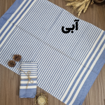 حوله دست یا دستمال تنظیف 40 در 90 خطی با رنگبندی - Image 14