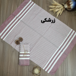 حوله دست یا دستمال تنظیف 40 در 90 خطی با رنگبندی - Image 11