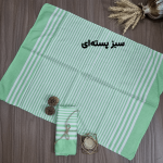 حوله دست یا دستمال تنظیف 40 در 90 خطی با رنگبندی - Image 10