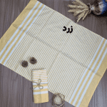 حوله دست یا دستمال تنظیف 40 در 90 خطی با رنگبندی - Image 9