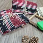 حوله طرح سنتی لنگی سایز 100 در 150