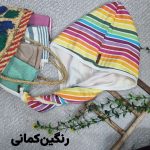 کلاه هندی حمام بزرگ دو لایه در رنگبندی - Image 13