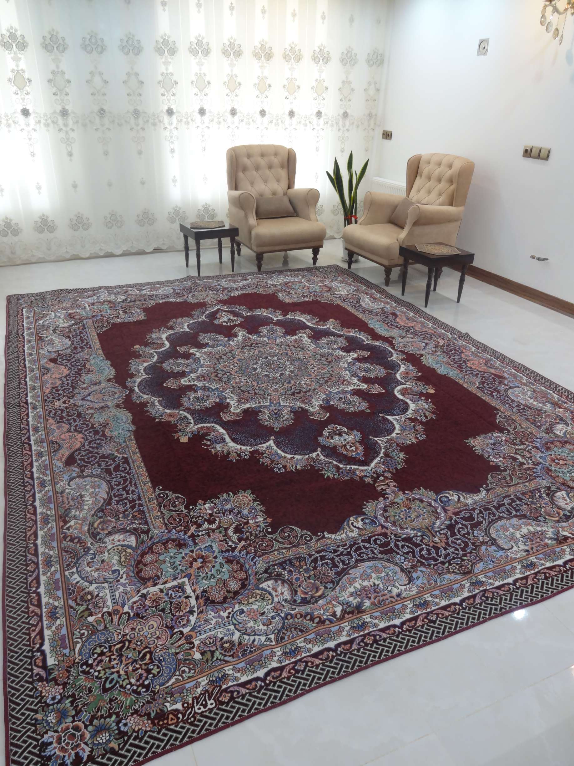 Compress_۲۰۲۳۰۳۲۲_۱۸۵۲۲۵_5041 روفرشی 12 متری و 9 متری و 6 متری طرح دیبا گلنگار 005 رنگ زرشکی