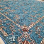 روفرشی ۱۲ متری رنگ آبی فیروزه طرح مجنون - Image 3