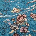روفرشی ۱۲ متری رنگ آبی فیروزه طرح مجنون - Image 5