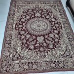 روفرشی ۳ متری رنگ زرشکی طرح  سپیده - Image 2