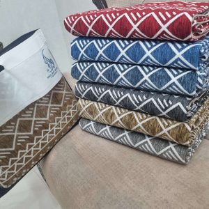 زیرسفره طرح مراکشی رنگبندی سایز 3 و 6 متری