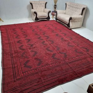 روفرشی سنگین و ضخیم دوشانل طرح هزارتو