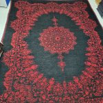 روفرشی دوشانل(تمام مخمل) طرح خورشید - تصویر 3