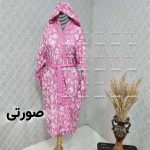 حوله لباسی ایکس لارج XL طرح بهار دارای رنگبندی - تصویر 2