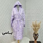 حوله لباسی ایکس لارج XL طرح بهار دارای رنگبندی - تصویر 4