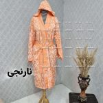 حوله لباسی ایکس لارج XL طرح بهار دارای رنگبندی - تصویر 7