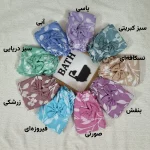 کلاه گرد طرح بهار دو لایه در رنگبندی - تصویر 2