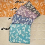 حوله بزرگ ۱۰۰ در ۱۸۰ طرح بهار بی ریشه در رنگبندی - تصویر 2